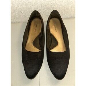 Predictions Women’s Size 9.5 Wide Black Slip On Flats